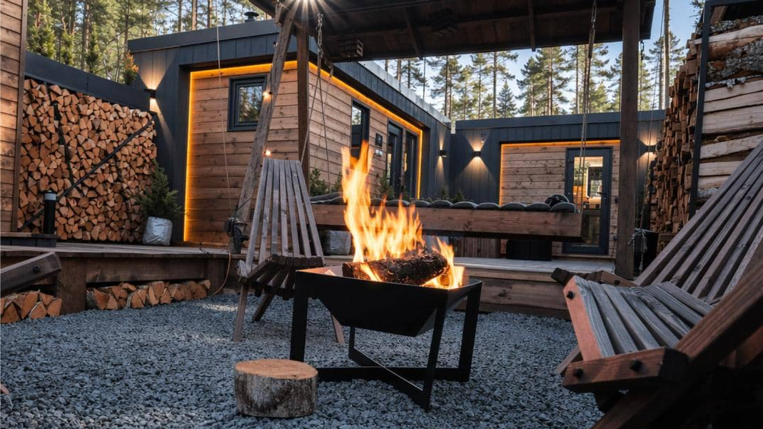 Банный комплекс с террасой  • 50 м2