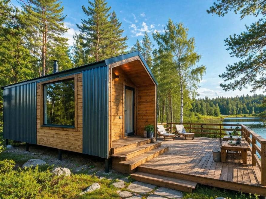 Баня Barn House 21 м2